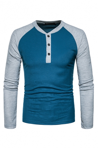 raglan henley shirt