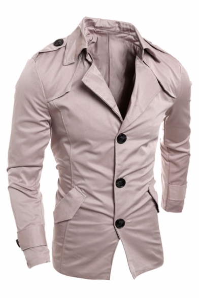 mens short trench jacket