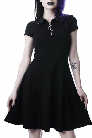 collar t shirt dress