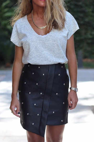 bodycon wrap skirt