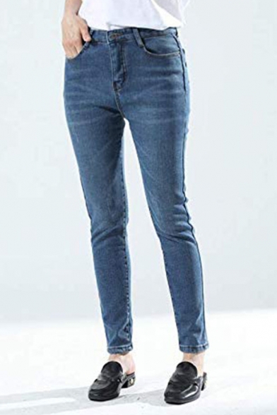 fleece lined skinny jeans