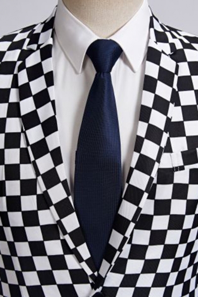 checkerboard blazer