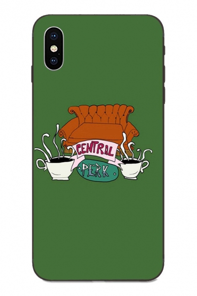 Classic CENTRAL PERK Coffee Pattern Mobile Phone Case for iPhone