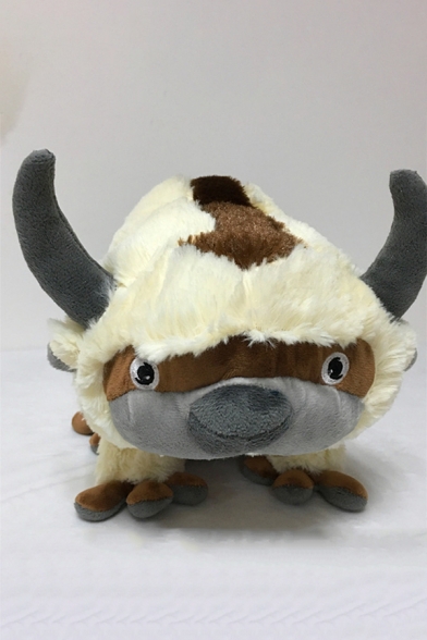 Hot Popular Beige Unique Flying Bull Plush Toy for Gifts