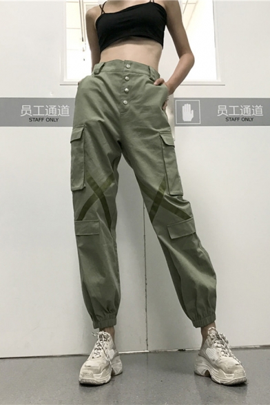green cargo pants girls