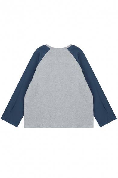 Sport Girls' Long Sleeve Crew Neck Letter ART IS A WAY OF SURVUVAL Oversize T Shirt