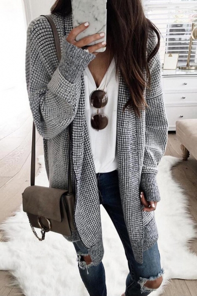 baggy white cardigan