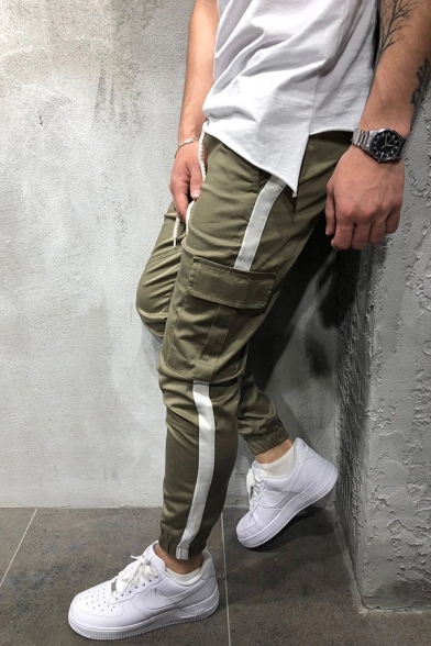 sweatpants with ankle cuffs