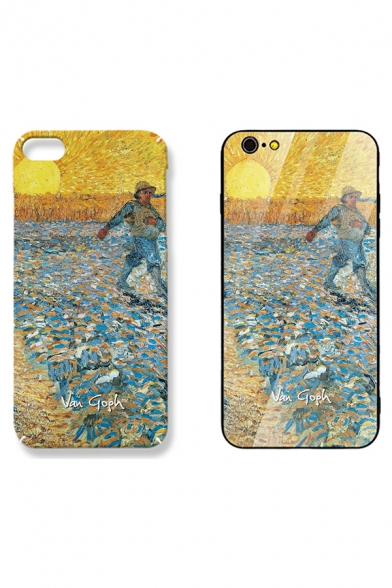 Vintage Style Van Gogh Oil-Painting Printed Mobile Phone Case for iphone