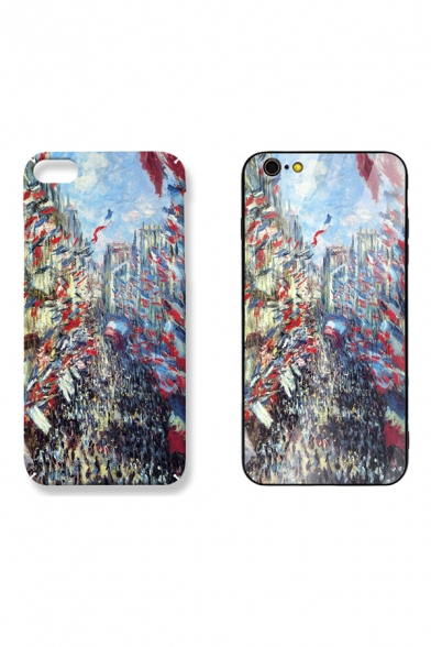 New Stylish Landscape Oil Painting Printed Mobile Phone Case for iphone