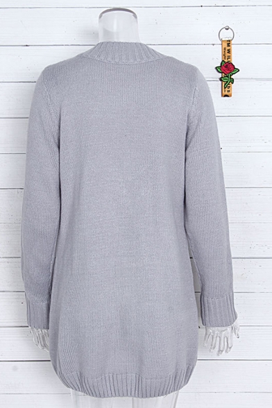 RRL & Co. V-Neck Long Sleeve Cardigan - Grey Sweaters, Clothing -  WRRLL28806