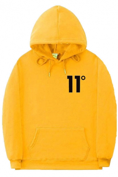 11 degrees yellow hoodie