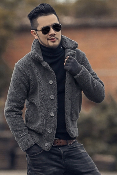 slim teddy coat