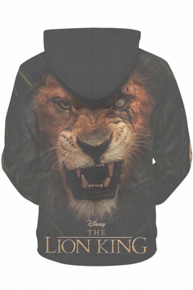 The Lion King 3D Printed Long Sleeve Pullover Unisex Hoodie