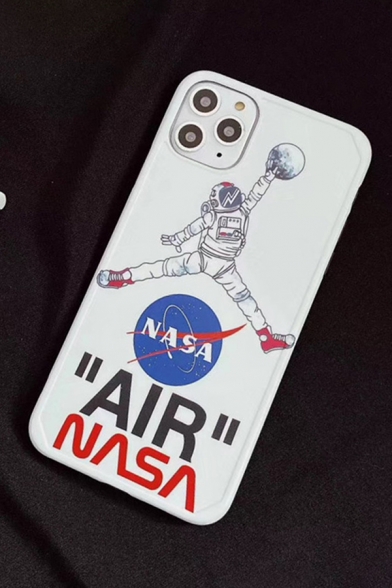 Cool Fashionable Letter AIR NASA Astronaut Planet Graphic iPhone 11 Pro Phone Case
