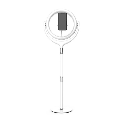 Ring 3 Stands Microphone LED Floor Fill Light Mobile Phone Bracket