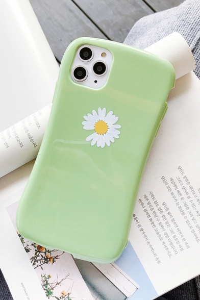 Fancy Silicone Flower Printed iPhone 11 / X Phone Case