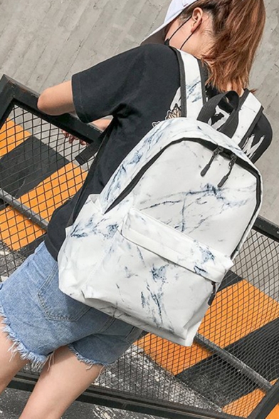 Simple Harajuku Patterned Street Max Backpack for Students
