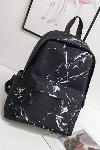 Simple Harajuku Patterned Street Max Backpack for Students