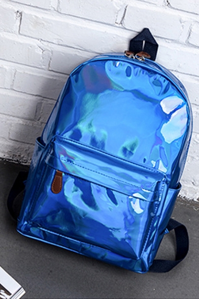 New Fashion Students Laser Reflective Large Capacity Backpack