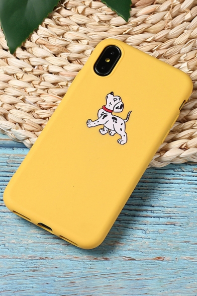 Korean Style Letter NOT TODAY Cartoon Dog Cat iPhone 11 Case