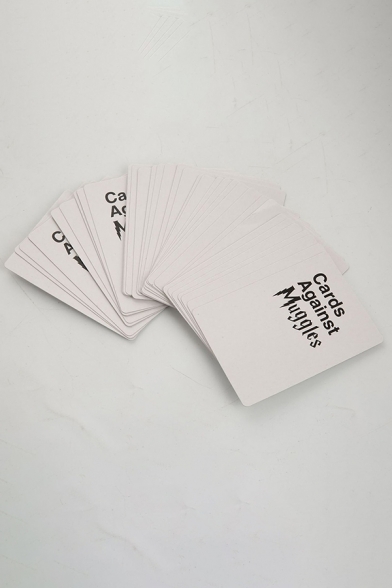 Cool Popular Letter CARDS AGAINST MUGGLES Print Card Game in Black