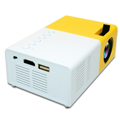 J9 Mini Projector 1080P HD Projector Ultra Portable Projectors LED Pico Projector with AV USB HDMI
