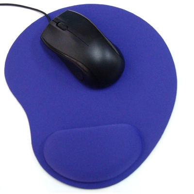 N808-G Wrist Mouse Pad 205*230 mm, Blue/Orange/Black
