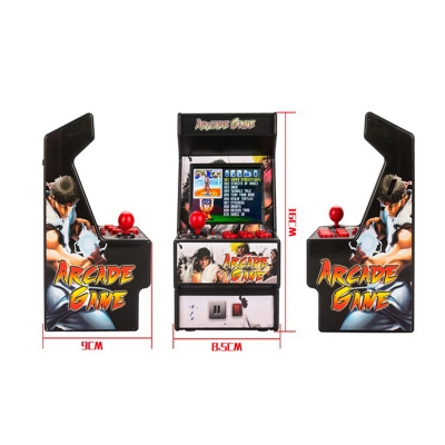 S15 5.1 inch Large Screen PSP Retro Mini Cable Game Machine for Children Aged 6-14, Black