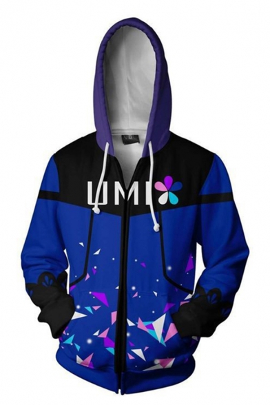 3d geo print hoodie