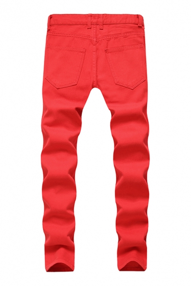 mens coloured skinny jeans