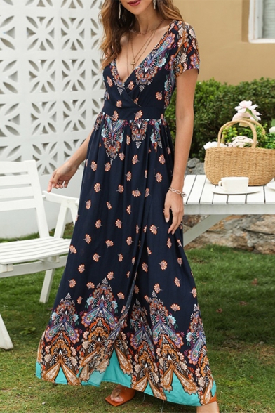 a line ethnic dress