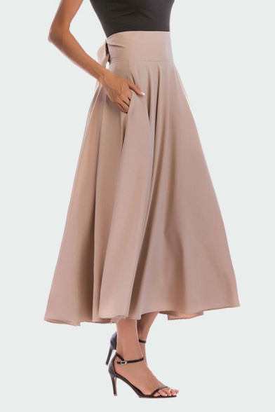 aline skirt with slit