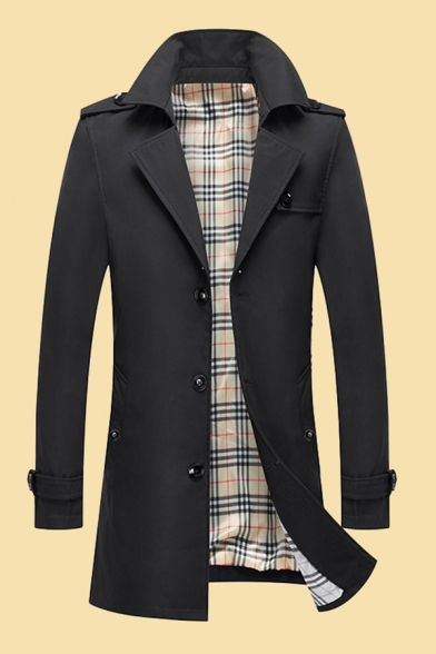 trench coat with plaid lining