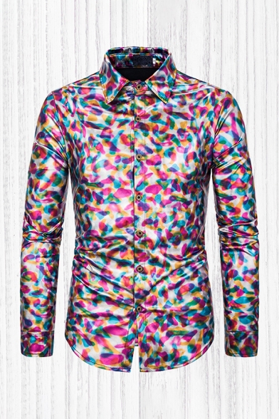 abstract long sleeve shirt