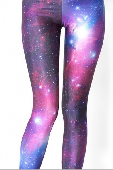 Hot Fashion Colorful Galaxy Special Pattern Leggings - Beautifulhalo.com