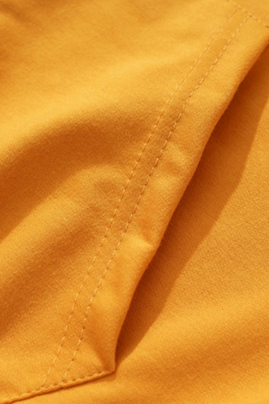 Popular Hooded Sweatshirt Letter Printed Long Sleeve Pocket Drawstring Pullover Regular Fitted Hooded Sweatshirt for Men