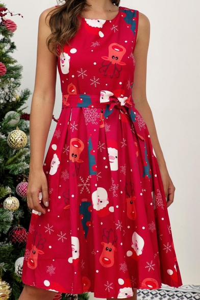 fitted christmas dress