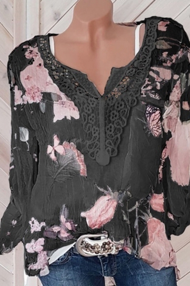 fitted chiffon blouse