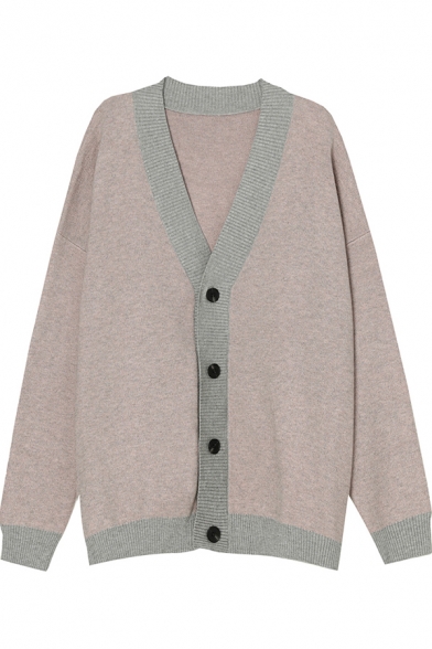 mens loose fit cardigan