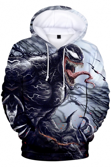 New Stylish Cool 3D Printed Long Sleeve Casual Sport Hoodie