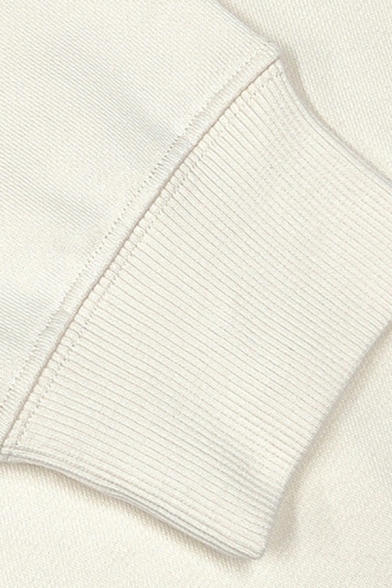 Trendy Drawstring Hoodie Kangaroo Pocket Long-sleeved Loose Hooded Sweatshirt for Men