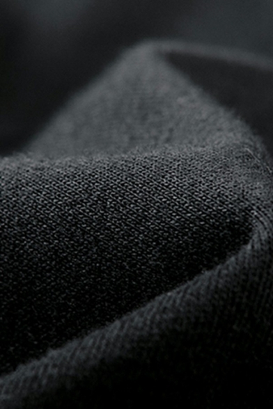 Daily  Mens Sweatshirts Striped Pattern  Long-Sleeved Rib Cuffs Regular Fitted Sweatshirts