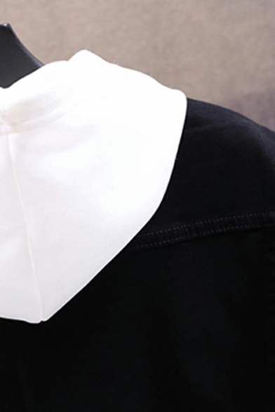Mens Dashing Denim Jacket Pure Color Spread Collar Long Sleeves Button Closure Regular Fit Denim Jacket