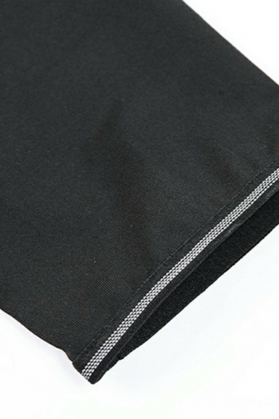 Elegant Jacket Solid Color Pocket Designed Stand Collar Slimming Zip Placket Jacket for Men