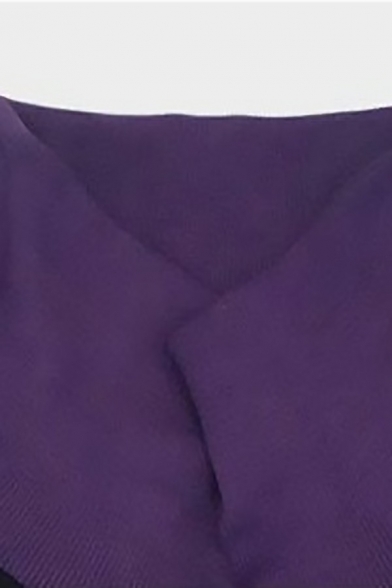 Unique Mens Sweatshirt Demon Pattern Fake Two-piece Long Sleeve Rib Cuffs Loose Fit Sweatshirt
