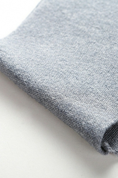 Mens Sweater Vest Plain Sleeveless V-Neck Button Closure Pocket Detail Regular Fit Knitted Vest