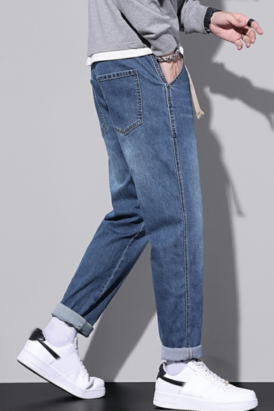 Fashion Slim Fit Long Length Pants Plain Men’s Lounge Pants