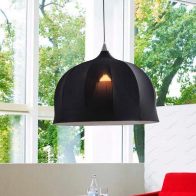 31.5”Wide Elastic Fabric Umbrella Designer Style Large Pendant Light