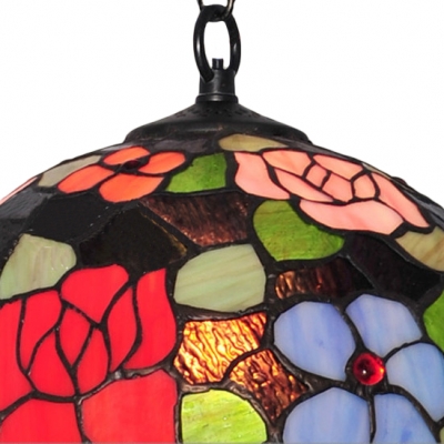 Refreshing Botanical World Floral Glass Shade Tiffany Design 12